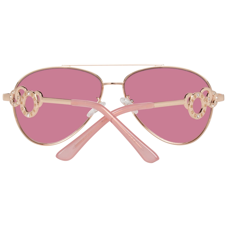 Okulary przeciwsłoneczne damskie Guess GF0365 28Z 59 Różowe Złoto