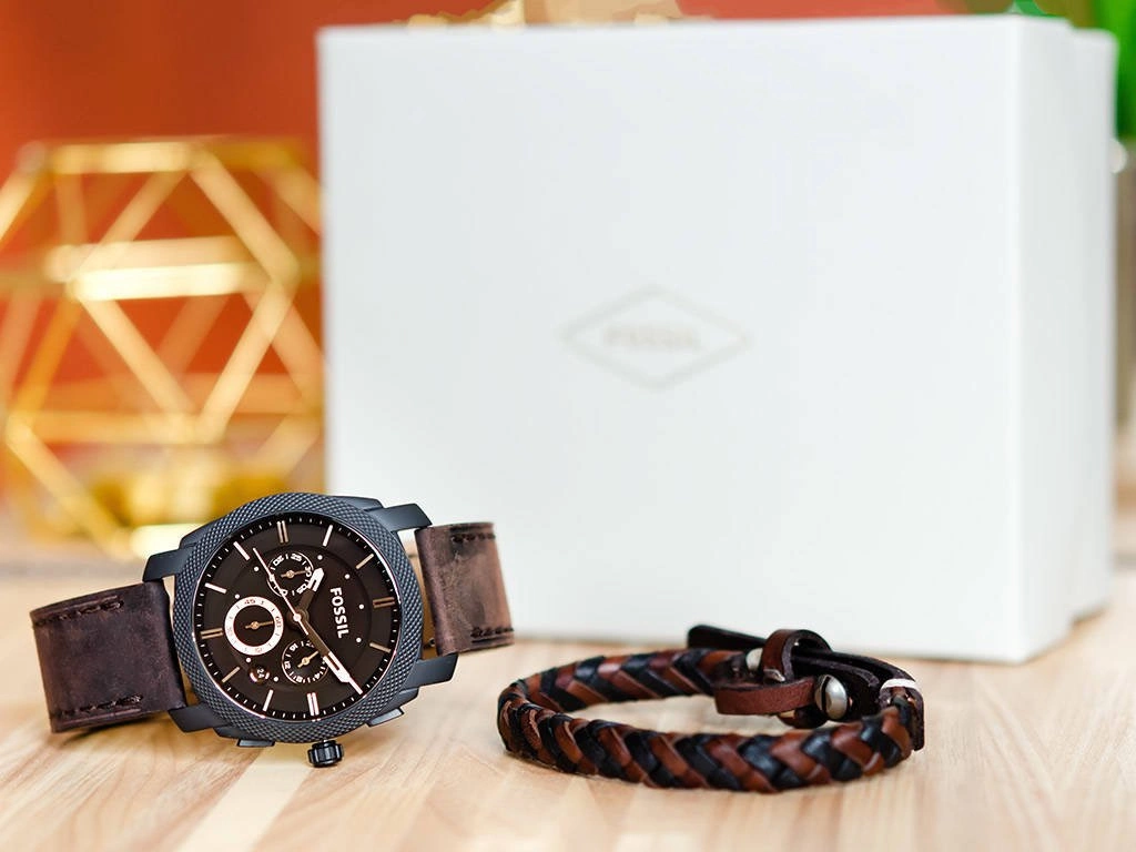 Zegarek męski FOSSIL Machine FS5251SET