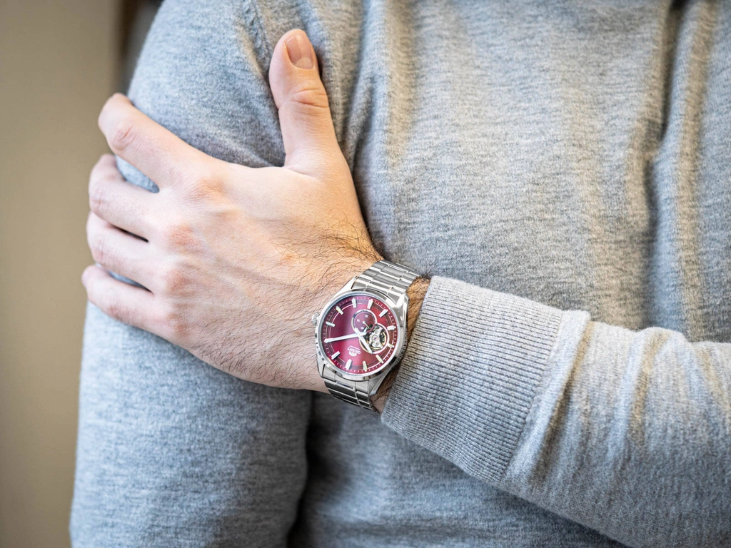 Zegarek męski ORIENT RA-AR0010R30B Contemporary Open Heart Automatic