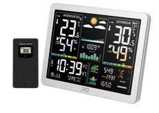 Stacja pogody JVD RB3568 Radio Control Fazy Księżyca Higrometr Budzik