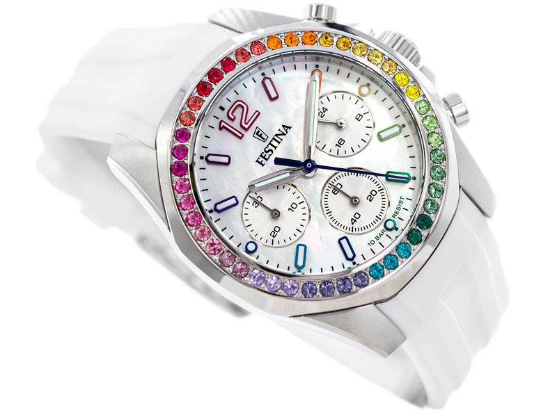 Zegarek damski FESTINA F20610/2 Boyfriend Rainbow 