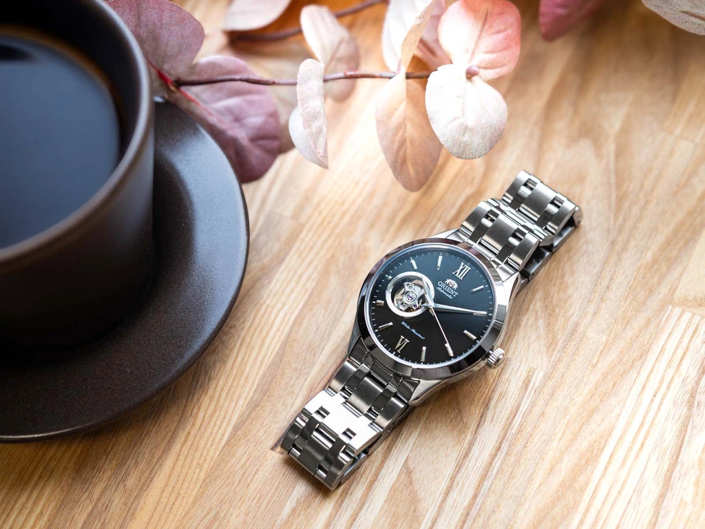 Zegarek męski ORIENT TAG03001B0 Contemporary Open Heart Automatic