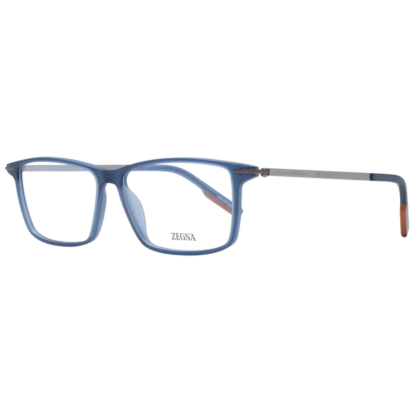 Okulary oprawki Męskie Ermenegildo Zegna EZ5204 Niebieskie