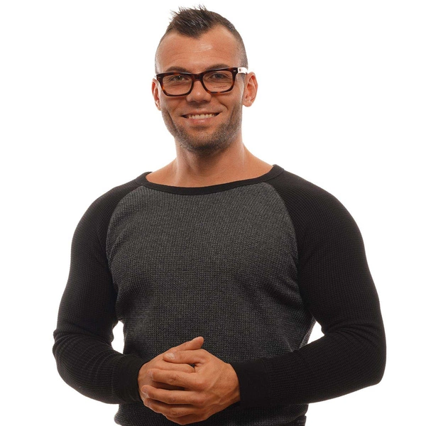 Okulary oprawki Męskie Zegna Couture ZC5006 53 053 Brązowe