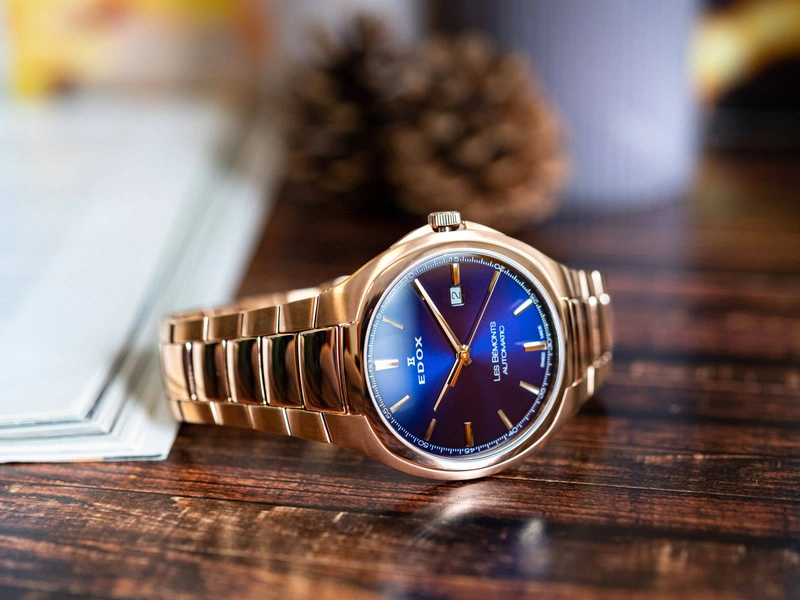 Zegarek męski EDOX 80114 37R BUIR Les Vauberts