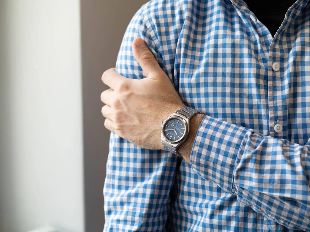 Zegarek męski Citizen NJ0180-80L Zenshin Mechanical Super Titanium