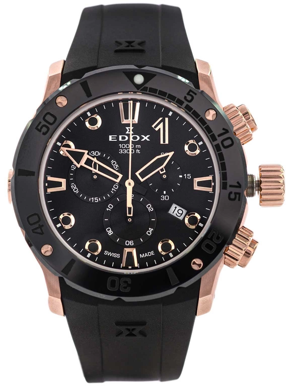 Zegarek męski EDOX 10242 TINR NIR CO-1 Chronograph