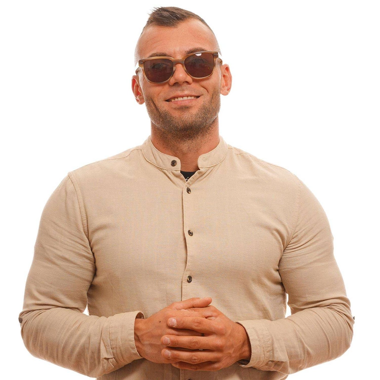 Okulary przeciwsłoneczne Męskie Zac Posen ZDAA HN 55 Daan Brązowe