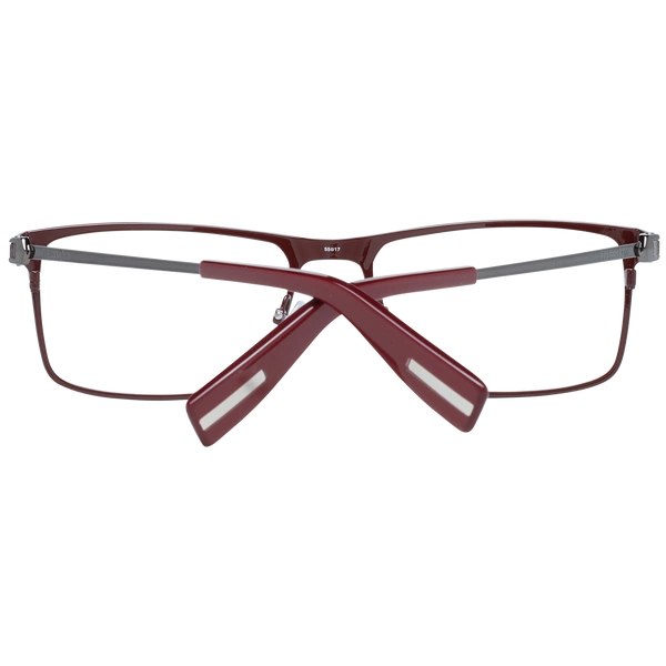 Okulary oprawki Męskie Trussardi VTR024 0KAP 55 Czerwone