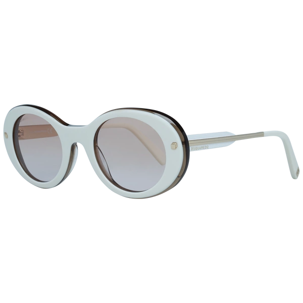 Okulary przeciwsłoneczne damskie Dsquared2 DQ0325 21F 48 Białe