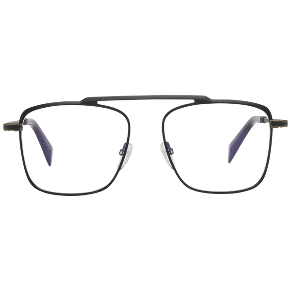 Okulary oprawki Męskie Yohji Yamamoto YY3017 002 53 Czarne