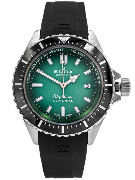 Zegarek męski EDOX 80120 3NCA VDN Skydiver Neptunian