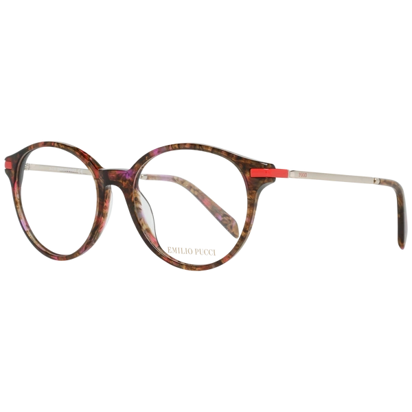 Okulary oprawki damskie Emilio Pucci EP5105 054 52 Brązowe