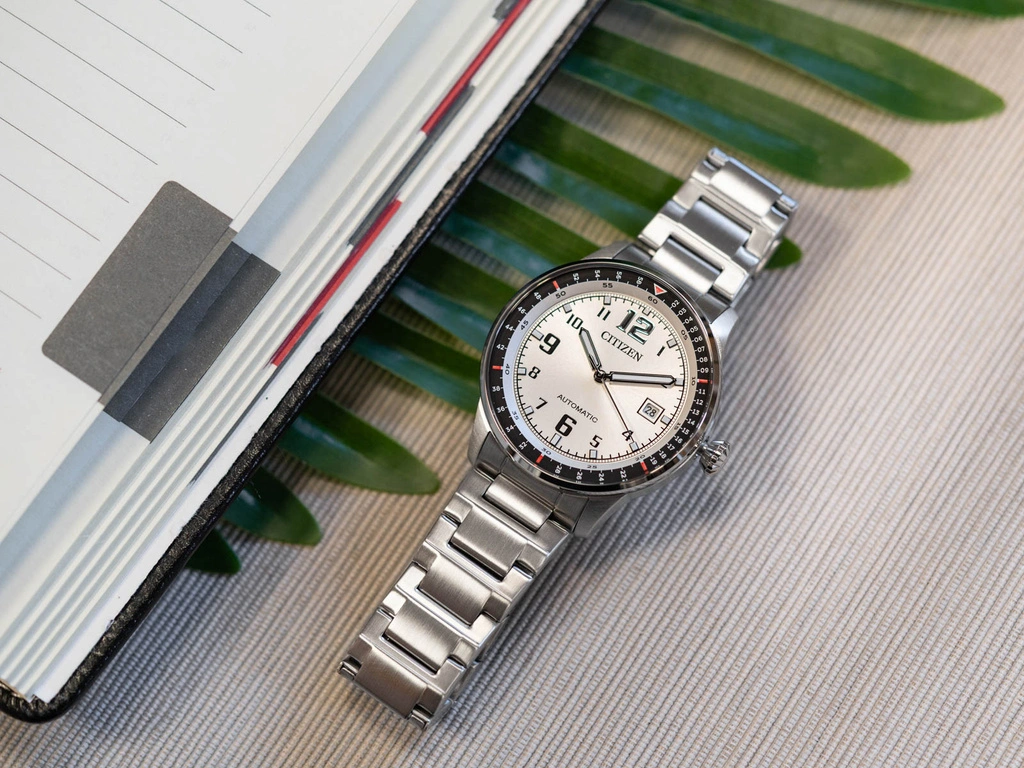 Zegarek męski Citizen NJ0190-51A Mechanical Urban Military