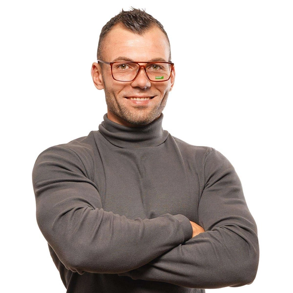 Okulary oprawki Męskie Benetton BEO1000 151 58 Brązowe