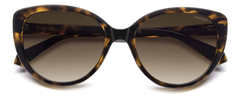 Okulary przeciwsłoneczne damskie Polaroid PLD 4176/S/X 08656LA Brązowe