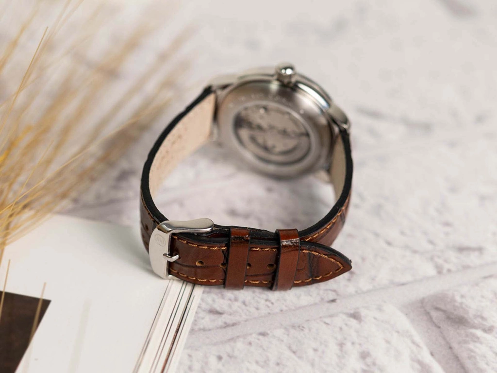 Zegarek męski ZEPPELIN 8166-1 LZ120 Bodensee Open Heart Automatic