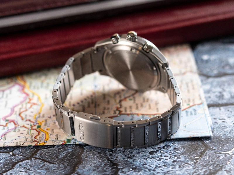 Zegarek męski Citizen AT2530-85A Super Titanium Sporty Chronograph 