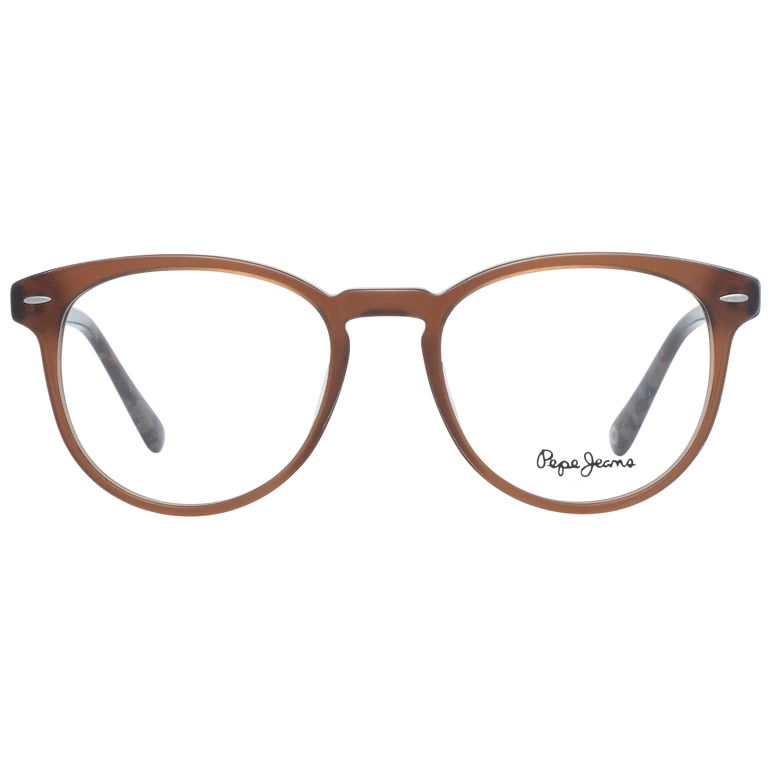 Okulary oprawki Męskie Pepe Jeans PJ3333 C2 49 Brązowe