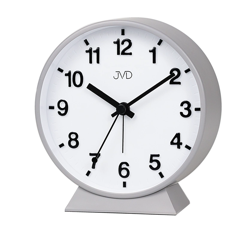 Budzik JVD SRP1006.1 CICHY MECHANIZM PODŚWIETLENIE