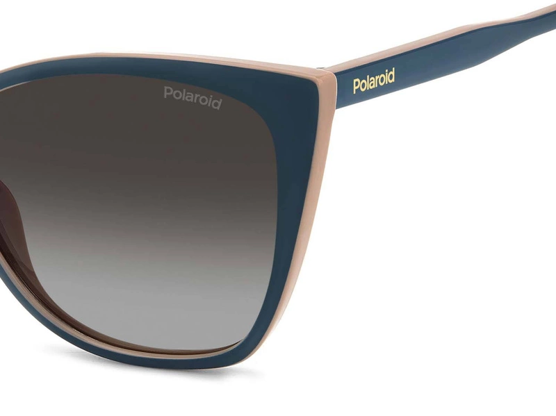 Okulary przeciwsłoneczne damskie Polaroid PLD 4181/S DB156LA Niebieskie