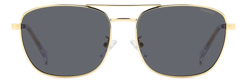 Okulary przeciwsłoneczne męskie Polaroid PLD 4172/G/S/X 2F759M9 Złote