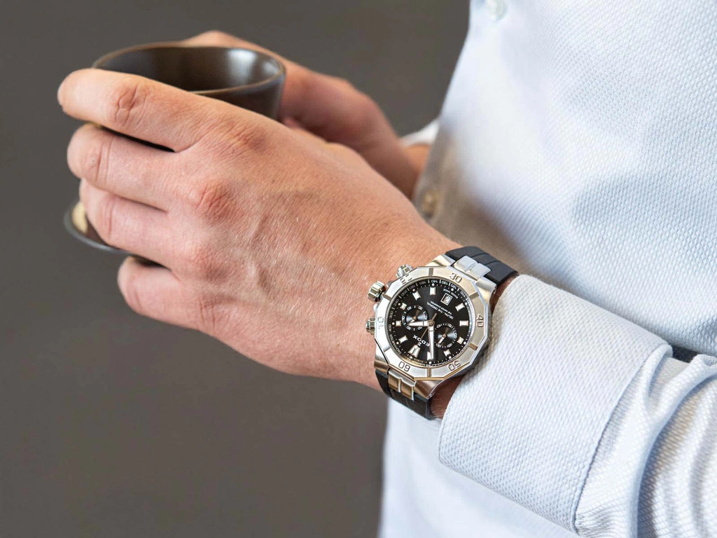 Zegarek męski EDOX 10113 3CA NIN Delfin The Original Chronograph