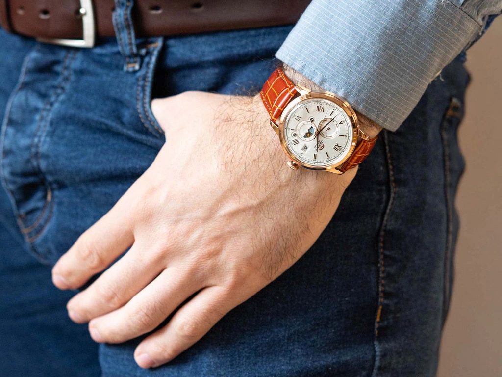 Zegarek męski ORIENT RA-AK0801S30B Sun & Moon Automatic