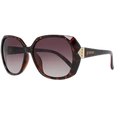 Okulary przeciwsłoneczne damskie Guess GF0373 52F 60 Brązowe