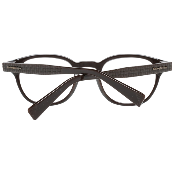 Okulary oprawki męskie Ermenegildo Zegna EZ5108 050 48 Brązowe