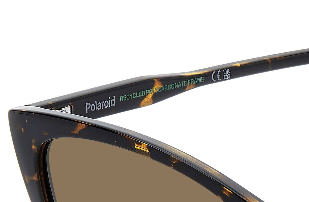 Okulary przeciwsłoneczne damskie Polaroid PLD 4181/S 08656SP Brązowe