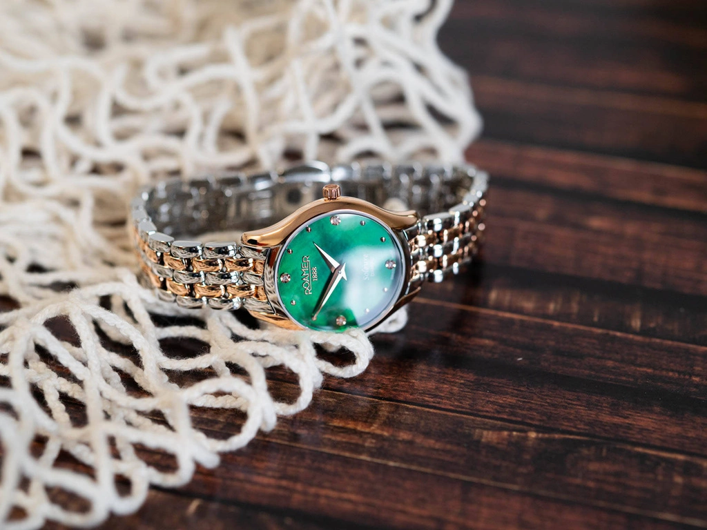 Zegarek damski ROAMER Soleure Diamond 547857 49 75 50