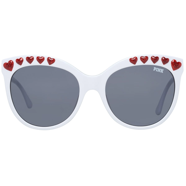 Okulary przeciwsłoneczne damskie Victoria's Secret PK0009 25A 57 Biały