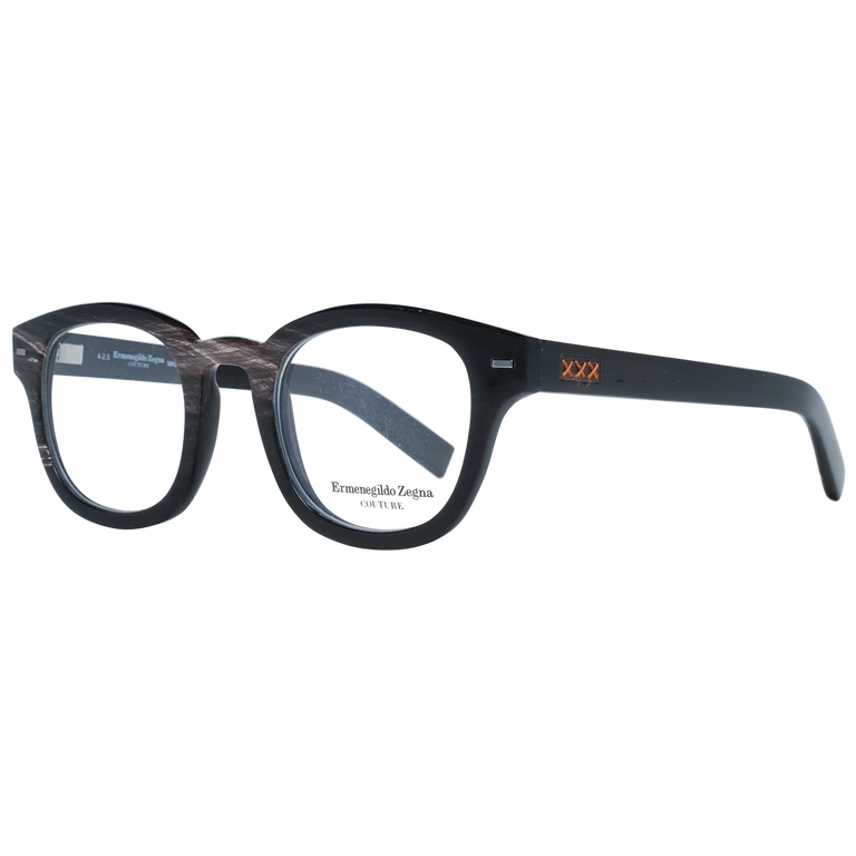 Okulary oprawki Męskie Zegna Couture ZC5014 47 062 Brązowe