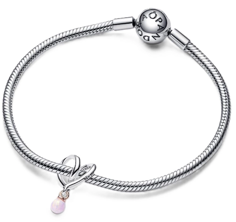 Charms Pandora 783242C01 Otulające serce dwutonowy