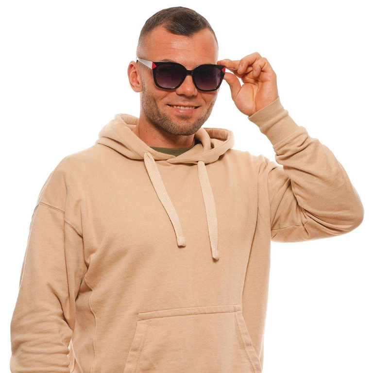 Okulary przeciwsłoneczne Męskie Guess GF0374 01B 55 Czarne