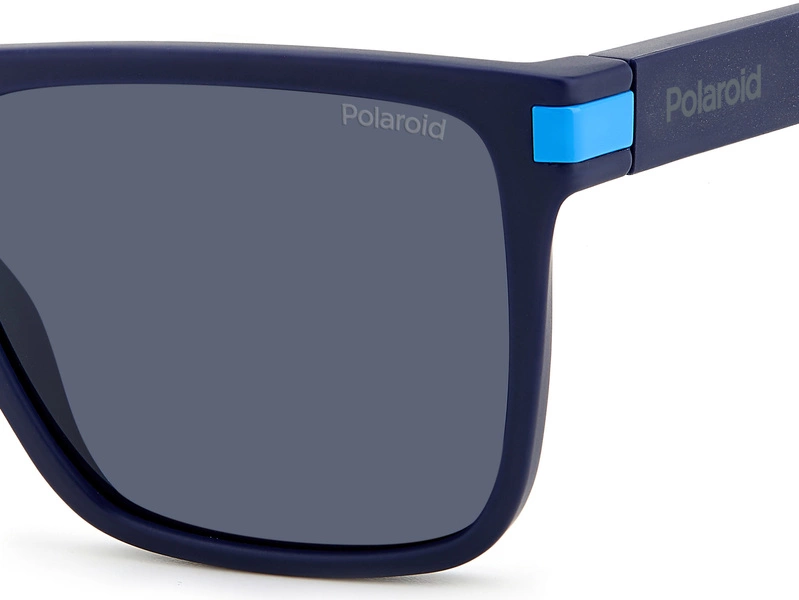 Okulary przeciwsłoneczne Unisex Polaroid PLD 2128/S FLL55C3 Niebieskie