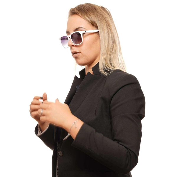 Okulary przeciwsłoneczne Spy 6700000000003 Cooler 55 Białe