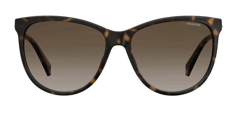 Okulary przeciwsłoneczne damskie Polaroid PLD 4066/S 08657LA Brązowe