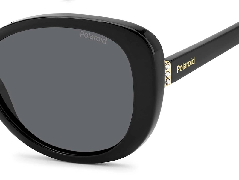 Okulary przeciwsłoneczne damskie Polaroid PLD 4154/S/X 80755M9 Czarne