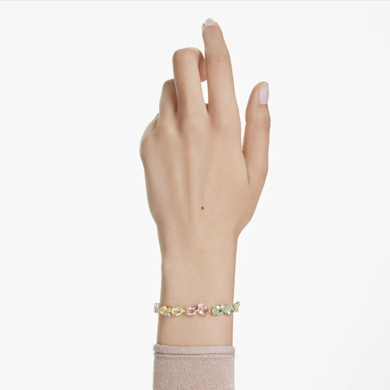 Bransoletka damska Swarovski 5705808 Tennis Gema