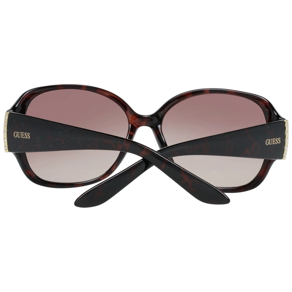Okulary przeciwsłoneczne damskie Guess GF0284 52F 60 Brązowe