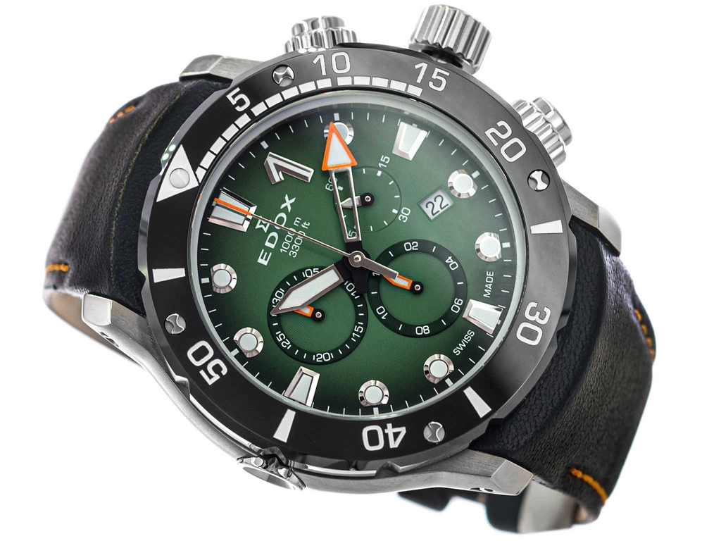 Zegarek męski EDOX 10242 TIN VIN CO-1 Chronograph