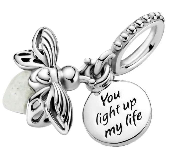 Charms Pandora Zawieszka świecący w ciemności Robaczek świętojański 799352C01