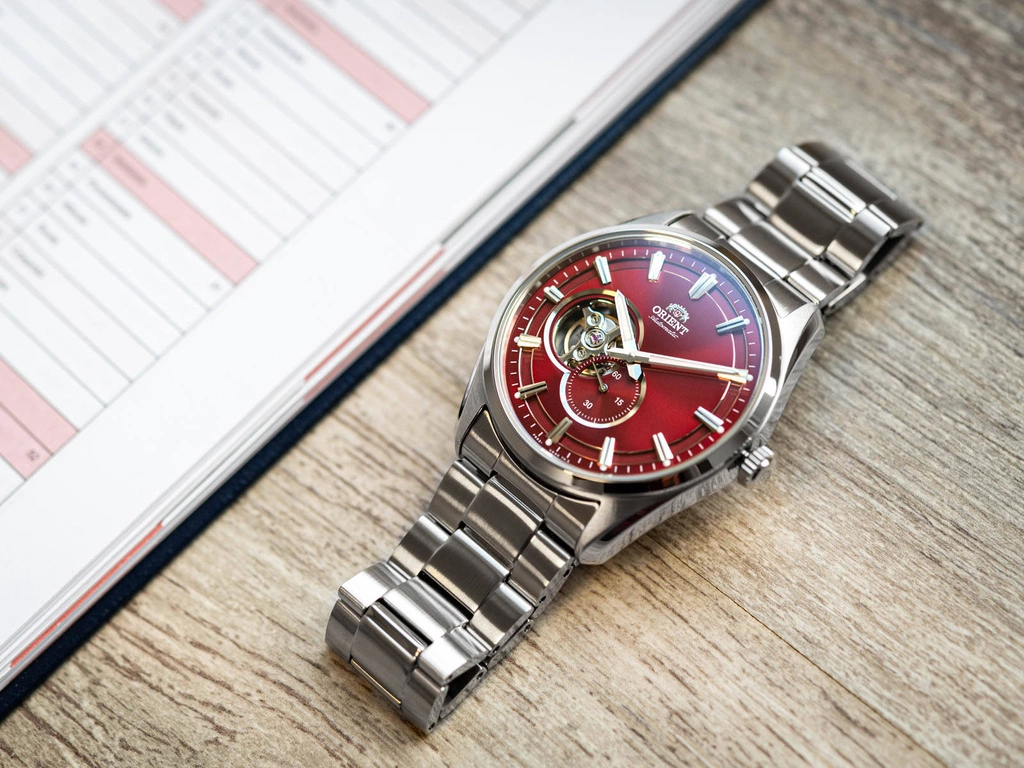 Zegarek męski ORIENT RA-AR0010R30B Contemporary Open Heart Automatic