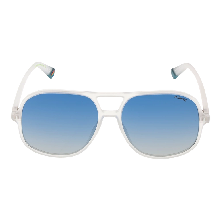 Okulary przeciwsłoneczne Unisex Polaroid PLD 6217/S 2M4Z7 57 Białe