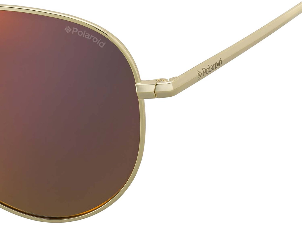 Okulary przeciwsłoneczne Unisex Polaroid Polaroid PLD 6012/N J5G56OZ Złote