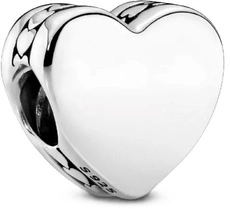 Charms Pandora do grawerowania Serce 792015