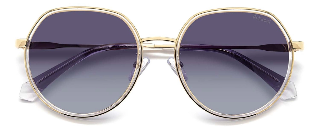 Okulary przeciwsłoneczne Unisex Polaroid PLD 4160/G/S/X J5G55WJ Złote