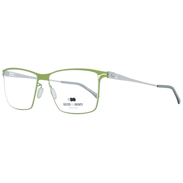 Okulary oprawki Męskie Greater Than Infinity GT005 V05N 56 Zielone